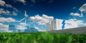 Solar, wind and battery storage